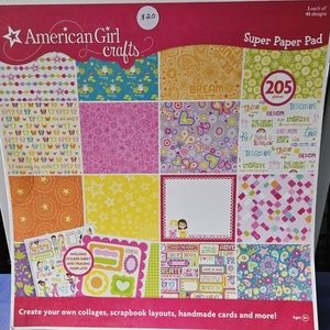 American Girl Paper Pad